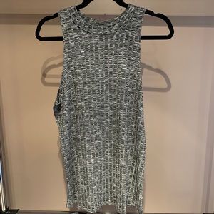 H.I.P. High-Neck Ribbed Tank - Size XL